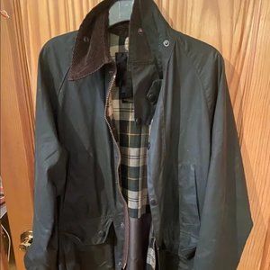 Men's Barbour Classic Bedale Wax Jacket Sage Size C36 A320